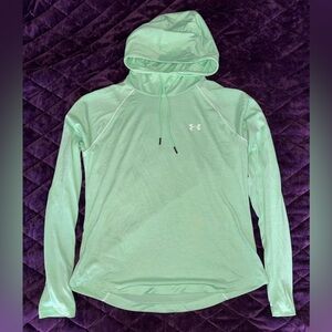 Under Armour Light Green HeatGear Hoodie